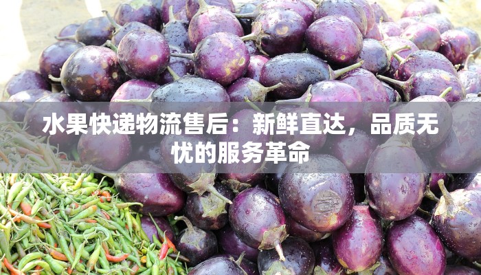 水果快递物流售后：新鲜直达，品质无忧的服务革命